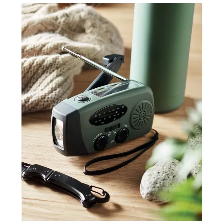 Portable radio with LED torch - MO2746 (MOCN#60)